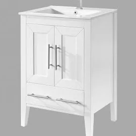 Vanity 30 HDF Drawers Quartz Top